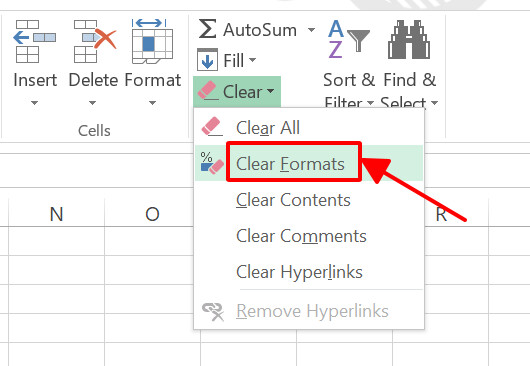 Hướng dẫn 4 cách xóa định dạng trong Excel cực kì đơn giản